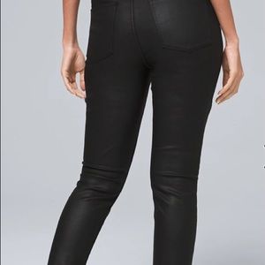 White House Black Market Skinny Coated Jeans